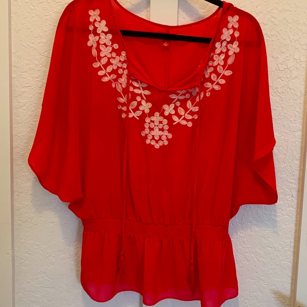 Flowy Feminine Top